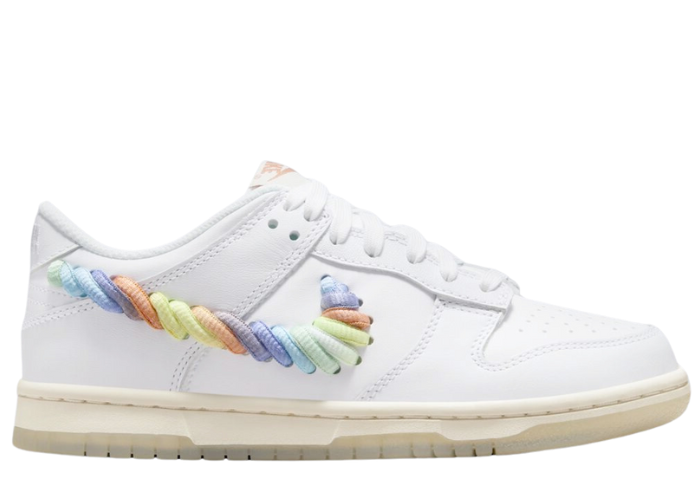 Nike dunk low gs rainbow best sale